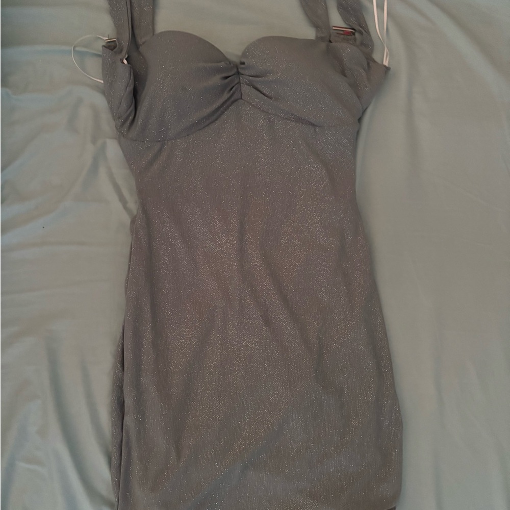 sea green hoco dress